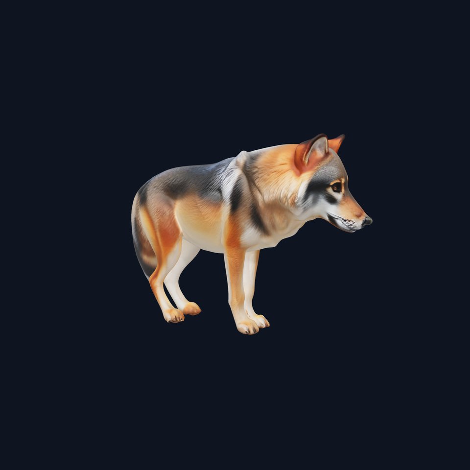 Realistic Wolf D Model Pack